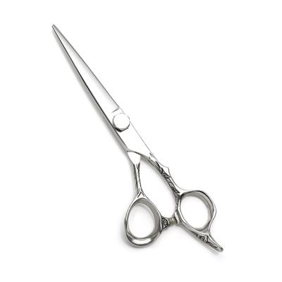 China Right Handed Scissors Silver High Quality Fashion 6 Inch Hairdressing Scissors Professional Hair Styling Tools for sale