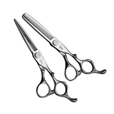 China 6.0 Inch Professional Barber Use Right Handed Hair Scissors Hairdressing Scissors Styling Tool Kit for sale