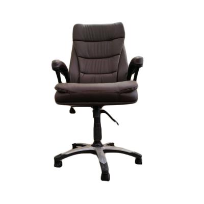 China (Size) Judge Adjustable Task Chair Rolling Swivel Leather Executive Office Chair for sale