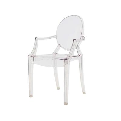 China Easy To Move Transparent Modern Acrylic Dining Chair And Dining Chair Acrylic Stacking Kitchen Armchair for sale