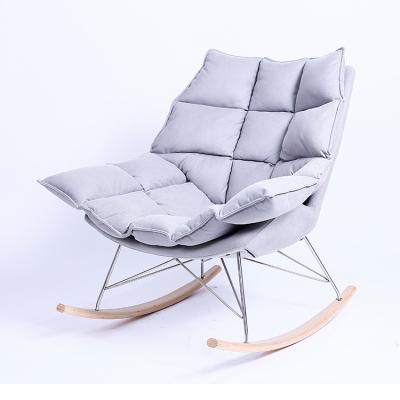 China (Other) Metal Design Pool Lounge Chairs Beach Lounger Adjustable Modern Wooden Rocking Chair for sale