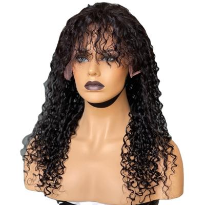 China Swiss Lace Joywigs 2022 20inch 180% Hot Selling Brazilian Curl 13*4 Wig Human Hair Wigs Supplier for sale