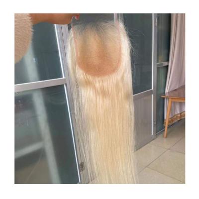 China Straight Joywigs Customized Wigs Natural Human Hair 613 Blonde 5x5 Lace Closure for sale