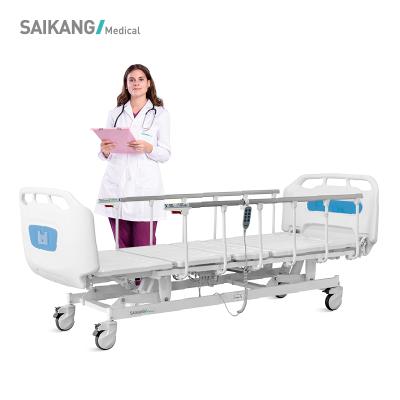 China Furniture D6w SAIKANG Medical Bed 3 Function Commercial Professional Patient Nursing Adjustable Electric Hospital Bed for sale