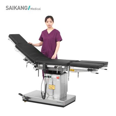 China Modern A2000 Neurosurgery Orthopedic Medical Operating Bed Adjust Foldable Manual Electric Surgical Operating Table for sale