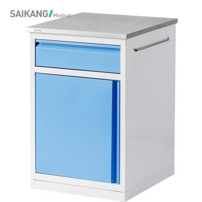 China Simple Lockable Metal Online Shopping Bedside Cabinets SKS005-101 China for sale