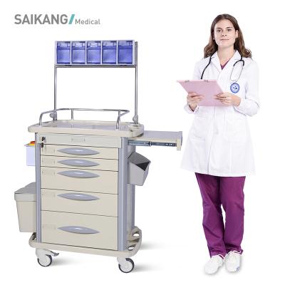 China Hospital Trolley SKR-AT311 Professional Service Deluxe ABS Trolley for sale