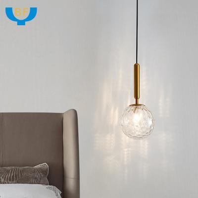 China China Modern Pendant Light Fixture Modern Glass Dome Chandelier Pendant Light for sale