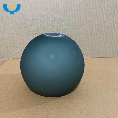 China China Primary Color Modern Handwork Ceiling Light Modern Glass Blown Glass Hanging Lamp Shade for sale