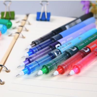 China office & School Pen Gel Pens Wholesale Ink Roller Writing Colorful Nib Liquid Pen Supplied for Office and School for sale