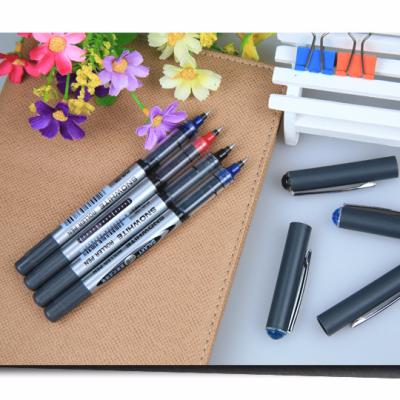 China office & Professional Pen Manufacturer School Pen Stainless Steel Tip Liquid Ink Roller Pen for sale