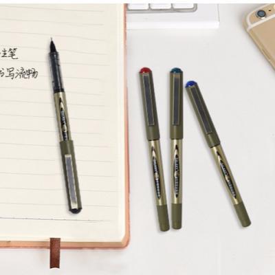 China office & School Pen Stainless Steel Nib Roller Ink Disposable Liquid Pen for Business and School for sale