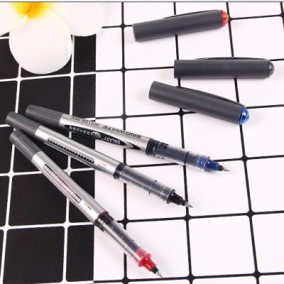 China office & School Pen 0.38mm Bullet Tip Disposable Free Ink Roller Plastic Pen for sale