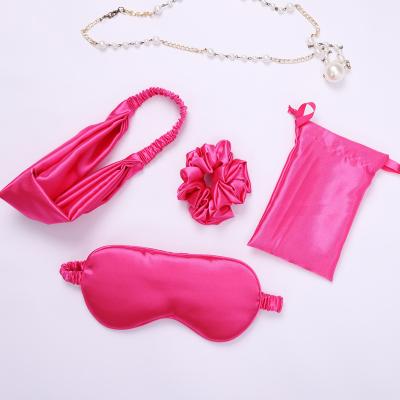 China Fashion 2022 hot selling cold embroidered usb silk eye mask set women for japan for sale