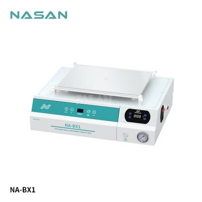 China NASAN NA-BX1 Bubble Removal 2 in 1 Mini Bubble Remover Separating Machine 15inch Touch Control Skimming Machine Built in Air Compressor for sale