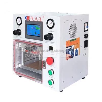 China mobile phone lcd oca repair laminating machine vacuum pump air bubble being cut mobile phone lcd screen oca repair laminator equipment for sale