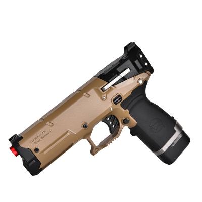 China Hand Pull Soft Toy Bullet Gun Boy Toys Outdoor Games Soft Bullet Gun For Kids Ball Sponge Band Toy Gun Fire Short Rat S200 for sale