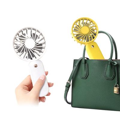 China Hotel Mini Strong Handheld Cooling Wind Charging USB Fan Small Pocket Fan Portable Mini Fan Battery for sale