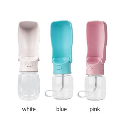 China Non-automatic Wholesale Dog Drinking Fountain Pet Bottle Pet Drinking Collapsible Portable Dog Water Bottle for sale