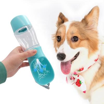 China Non-automatic Pet Dog Water Bottle Factory Supply Drinks Driver Cat Dog Portable Drinking Water Bottle for sale