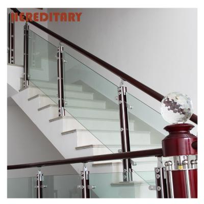 China contemporary wood balustrade aluminum railing price/aluminum deck baluster/aluminum balustrade stair rod for sale