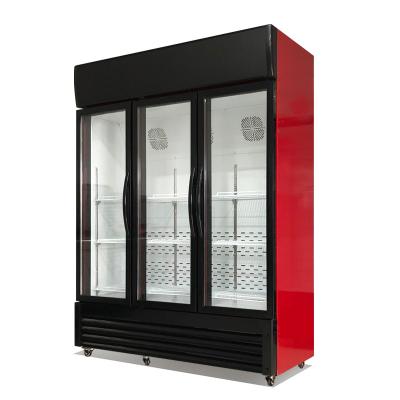 China JINBEST Showcase Refrigerator Double-temperature Display Luxury Refrigerator Hot Cold And Hot Heating Door 3 for sale