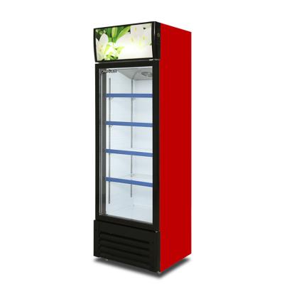 China JINBEST Standard Straight-Cold Single-temperature Display Refrigerator Cabinet Showcase Refrigerator 1 Right Door for sale