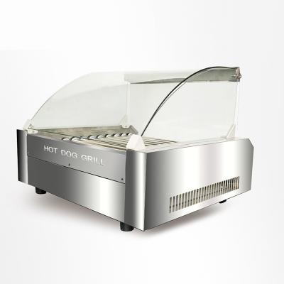 China Hot Selling Restaurant Hot Dog Making Machinery Maker Roller Hot Dog Grill for sale