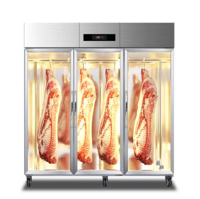 China JINBEST Luxury Meat Display Refrigerator Meat Display Single-temperature Hanging Meat Freezer for sale