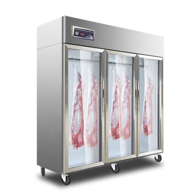 China JINBEST Standard Meat Display Refrigerator Meat Display Single-temperature Hanging Meat Freezer for sale