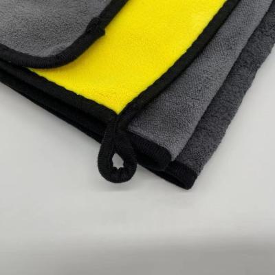 China Car Detailing Towels Thick Microfiber Plush Car Cleaning Cloths Compressed Car Cleaning Towel for sale