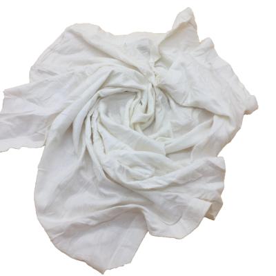 China Free Samples Strong Cheapest 100% White Cotton Capacity Water Oil Absorption Industrial Cleaning Cloths for sale