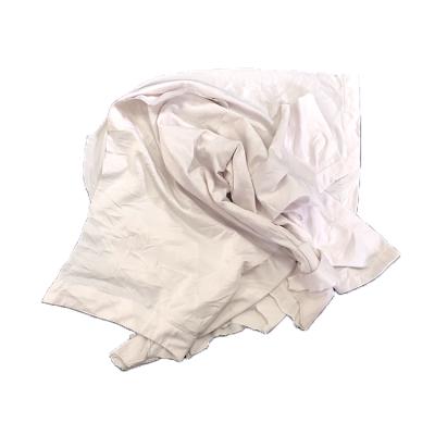 China Strong Oil and Water Absorbency Textile Waste Supplier Light Used Bulk Clothes Drop Mopping Cotton Rags for sale