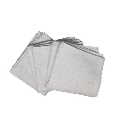 China Cotton Disposable Classic Gym Sports Sweat Absorption Custom White Cotton Towel for sale