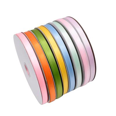 China High tenacity manufacturers wholesale 100yards/roll 1cm polyester ribbon bags high tenacity printed 100% polyester ribbon for sale