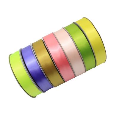 China Factory wholesale 3cm multifunctional 100yard/roll polyester ribbon with flowers encrypted color butyl polyester ribbon for sale