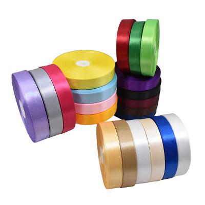 China Large Roll Viable Ribbon Multi-specification Factory Polyester Ribbon Gift Box Packaging Colorful Bow Ribbon for sale