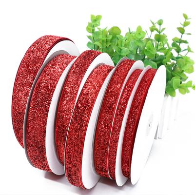 China Wholesale Viable Christmas Red Decoration Star Ribbon Velvet White Onion Multi-Size Factory Handmade Bow Ribbon for sale