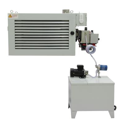 China Small Plant Easy To Clean Small Ash KVH800 Waste Oil Heater With Openable Chamber for sale