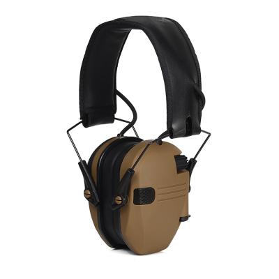 China ABS+TU+ Sponge+Rubber Oil Collecting Noise Canceling Helmet Earmuff Hearing Protection Tactical Ear Rate Hunting Electronic Shooting Earmuff for sale