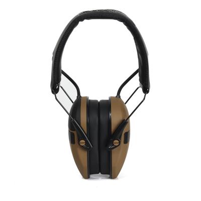 China ABS+TU+ Sponge+Oil Hearing Protection Shooting Rubber Ear Muff Earmuff Electronic Hunting Shooting Noise Canceling Earphone for sale