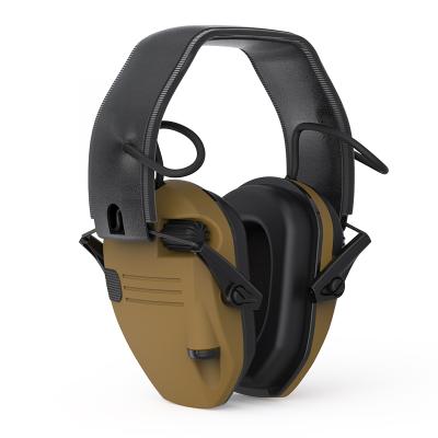 China Sound Amplification Headset Chasing Electronic Earmuff Noise Canceling Earphone Walkie Talkie Military Earmuff Helmet Tactical Headsets For Shooting for sale