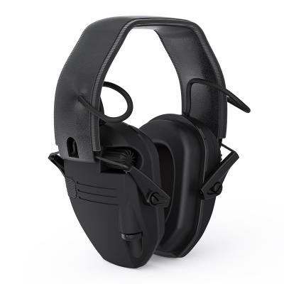 China Earphone Auto Noise Reduction Foldable Earmuffs Radio Buds Audifonos Tactico Ear Muff Headphones for Pulling Protect Hearing for sale