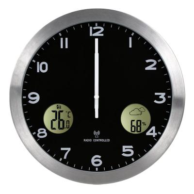 China Practical Clock of CLASSIC Simplicity in Life Long Battery Wall Clock Design Round Wall Clock with Calendar for sale