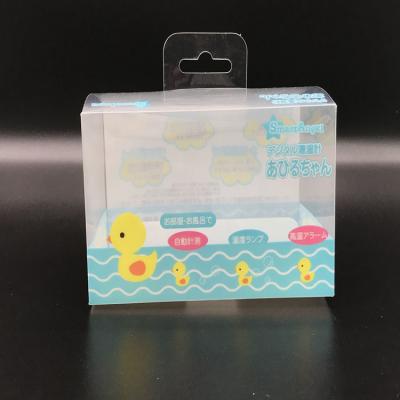 China Recyclable custom color printed plastic clear plastic product packaging box pvc pet package folded box for sale