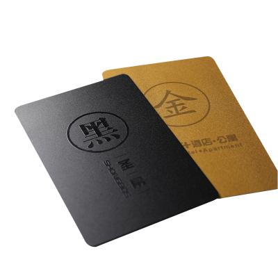 China China Matte Black Paper Business Card Offset Printing Custom Printing Paper Accept Customized Logo for sale