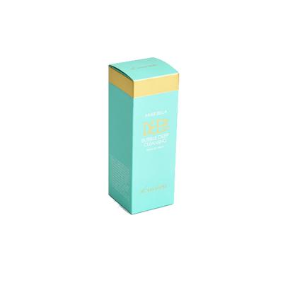 China Recyclable Custom Skincare Bottle Luxury Mounted Gold Paper Cosmetics Packaging Boxes for sale