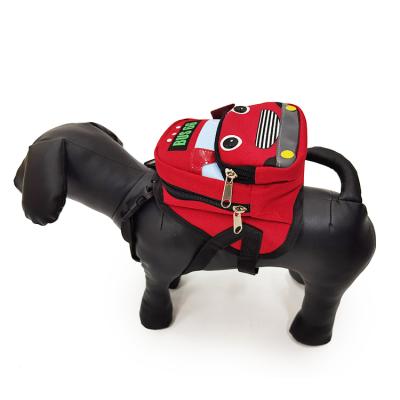 China Outdoor Comfort Travel Pet Treat Backpack Dog Harness Bag Viable Hot Selling Luxury Package for sale