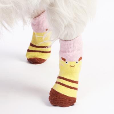 China CLASSICS Pet Apparel Dog Anti Slip Protect Paw Socks Custom Design Support For Dogs for sale