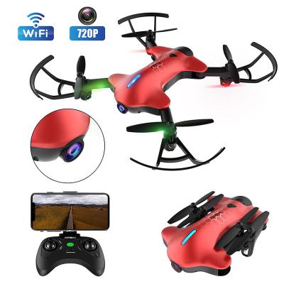 China Fashion Radio Control Motor Drones Profissional Dron Wifi rc Quadcopter Headless Drone With Camera for sale